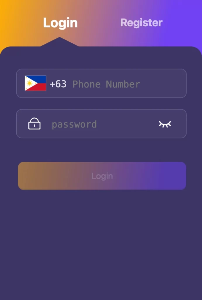 PH666 registration success confirmation on mobile app screen